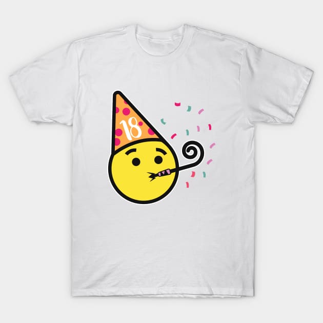 18 - 18th Birthday T-Shirt by D3Apparels